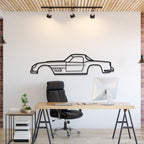 1957 250 California Metal Car Wall Art - MT0044