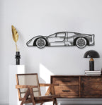 1967 Spa 330 P4 #24 Metal Car Wall Art - MT0103