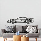 1967 Spa 330 P4 #24 Metal Car Wall Art - MT0103