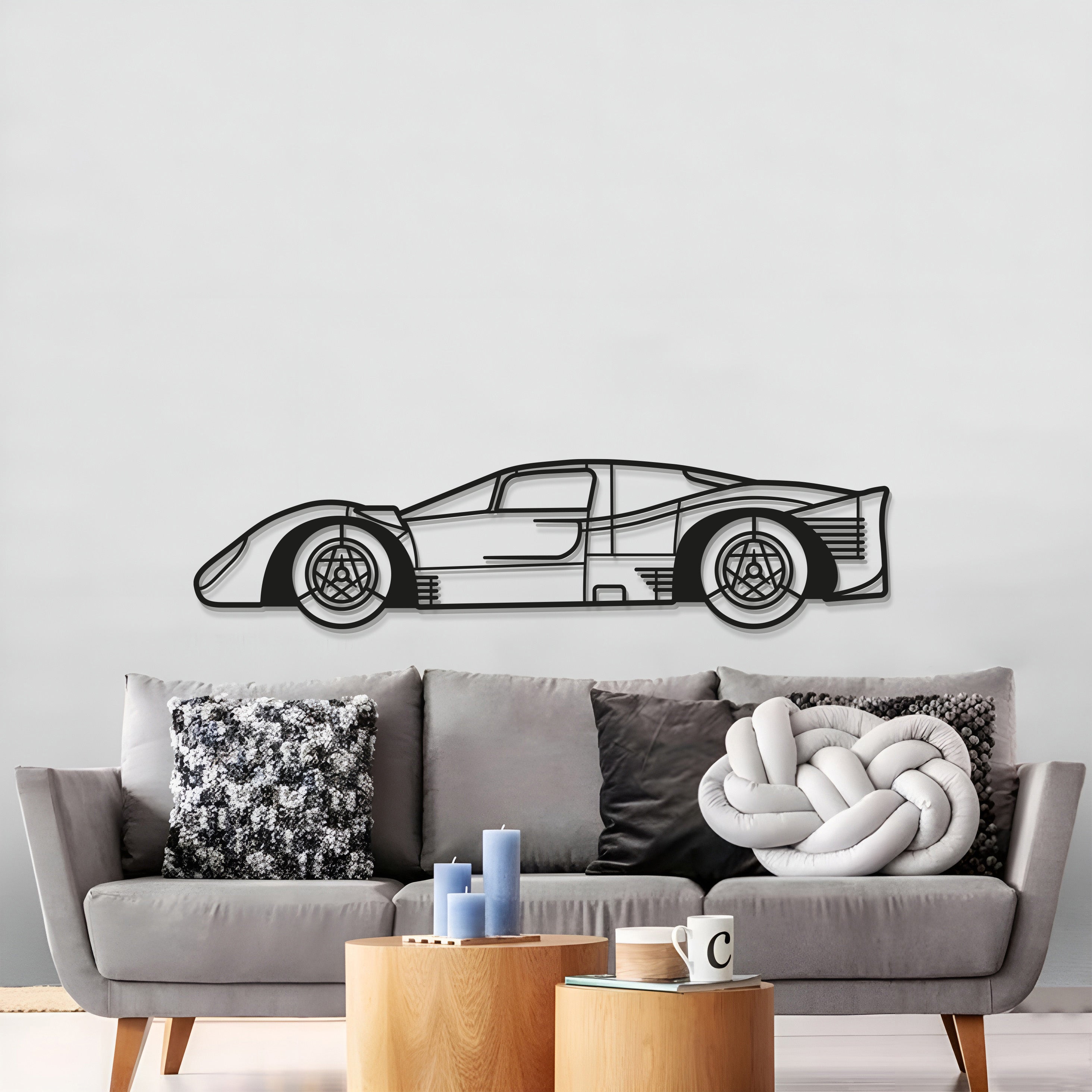 1967 Spa 330 P4 #24 Metal Car Wall Art - MT0103