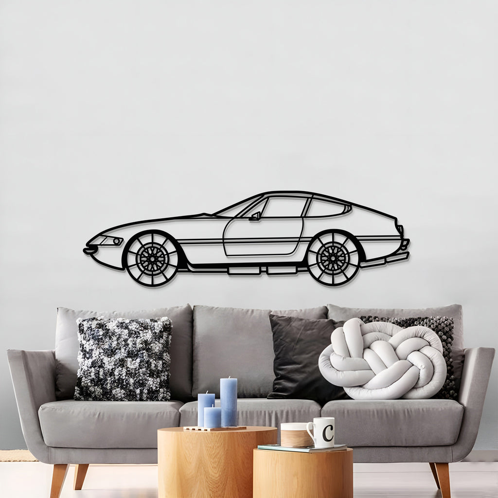 1968 365 GTB4 Metal Car Wall Art - MT0104