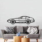 1968 365 GTB4 Metal Car Wall Art - MT0104