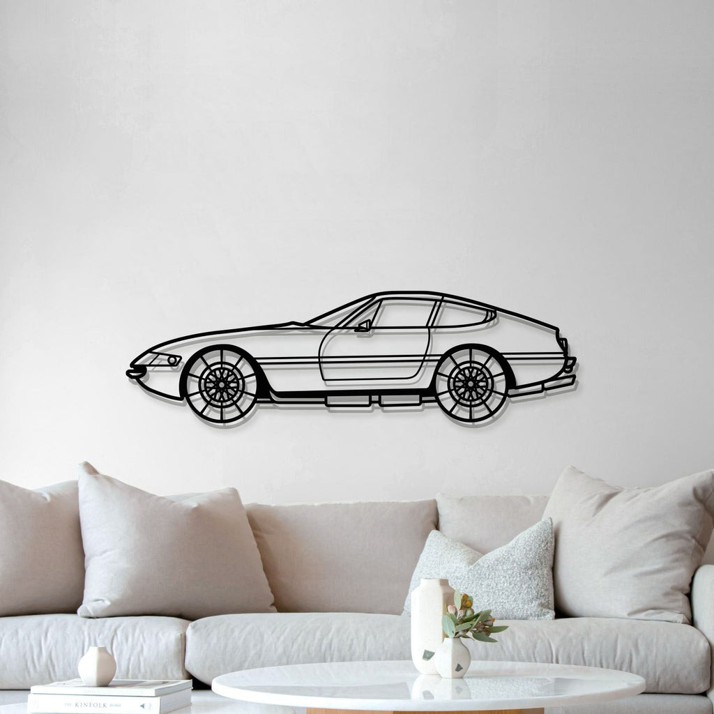 1968 365 GTB4 Metal Car Wall Art - MT0104