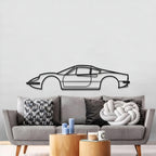 1969 Dino 246 GT Metal Car Wall Art - MT0121