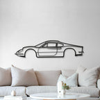 1973 Dino Metal Car Wall Art - MT0153