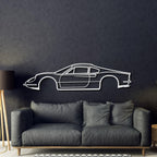 1973 Dino Metal Car Wall Art - MT0153