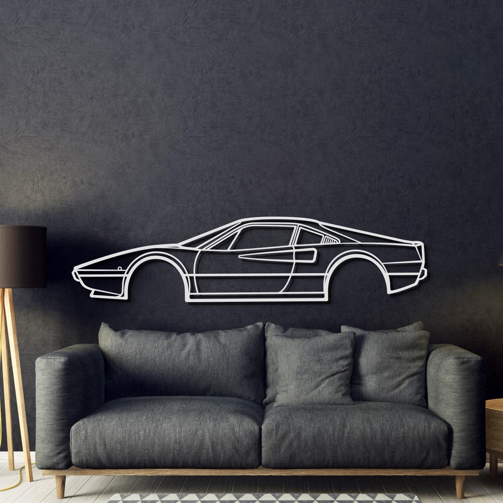 1975 308 Metal Car Wall Art - MT0163
