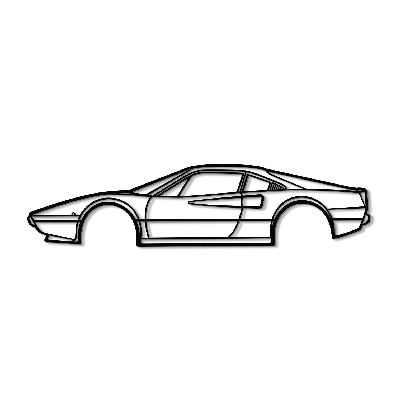 1975 308 Metal Car Wall Art - MT0163