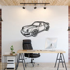 1978 911 SC Perspective Metal Car Wall Art - MT1287