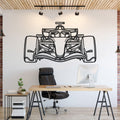 Formula 1 2026 Front View Metal Car Wall Art - MT1500