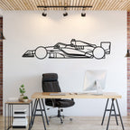 Formula1 2026 F1 Detailed Metal Car Wall Art - MT1498