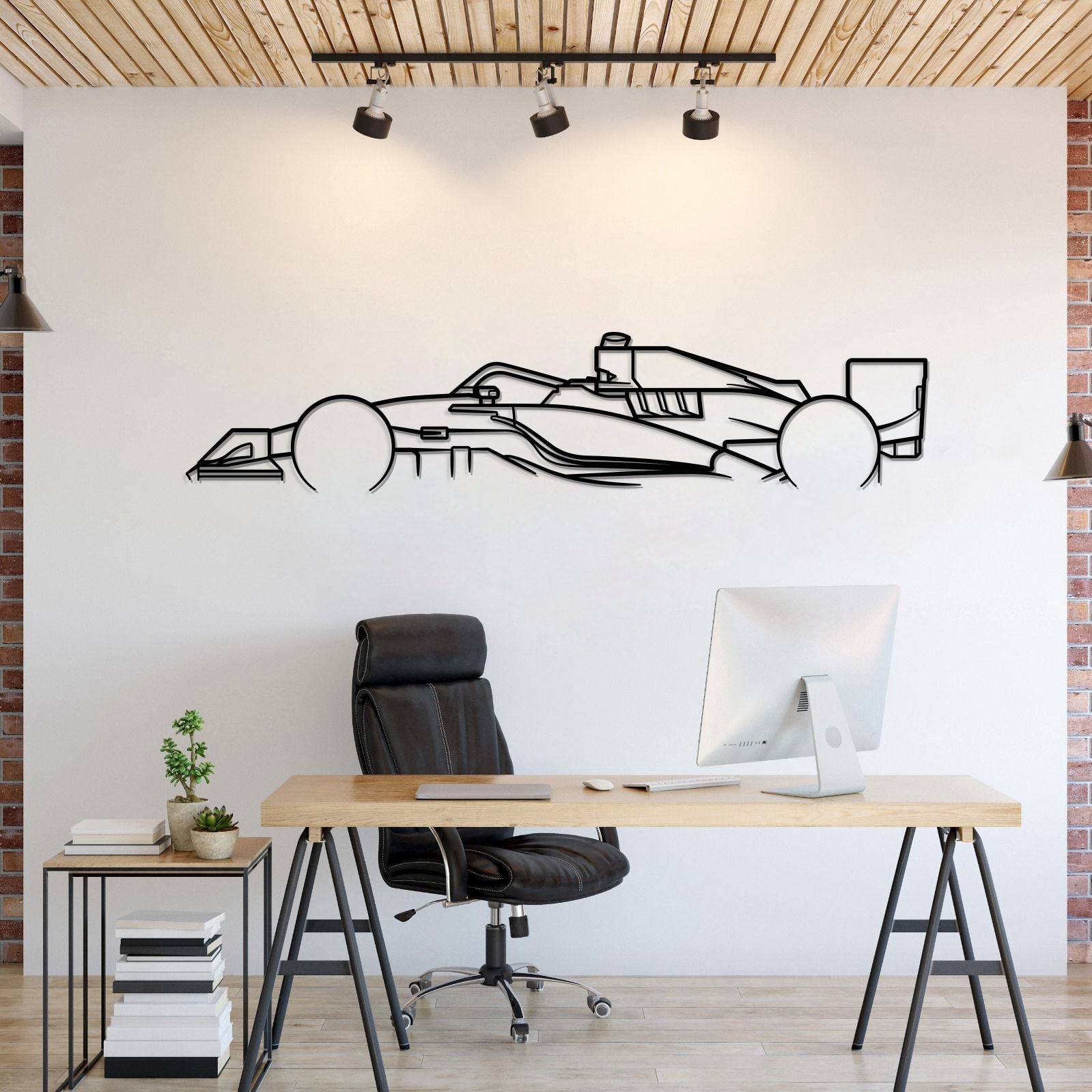 Formula1 2026 F1 Metal Car Wall Art - MT1497