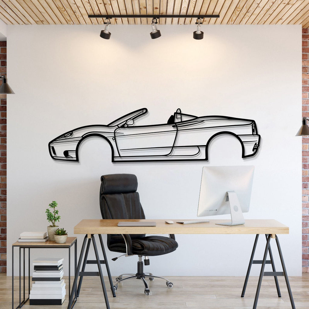 2001 360 Spider Version Metal Car Wall Art - MT0285