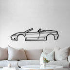 2001 360 Spider Version Metal Car Wall Art - MT0285