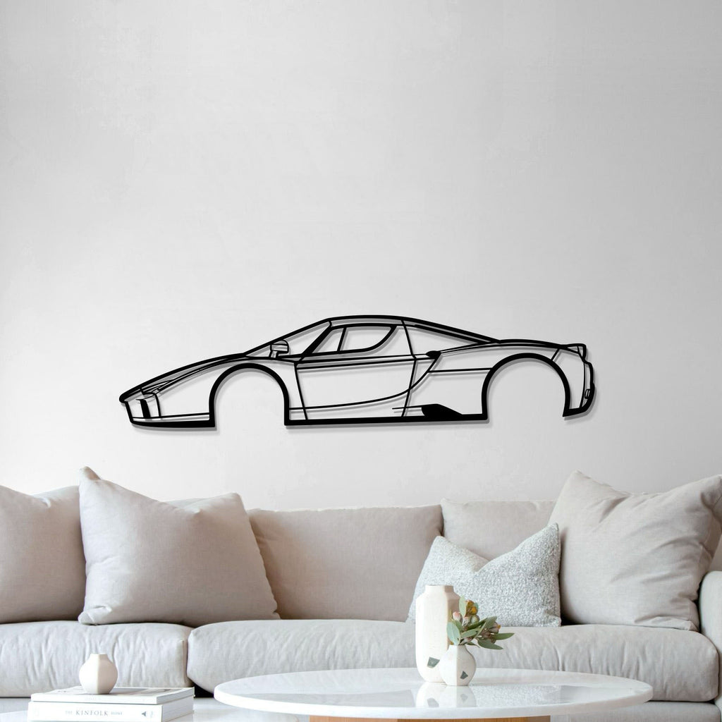 2002 Enzo Metal Car Wall Art - MT0298