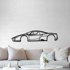 2002 Enzo Metal Car Wall Art - MT0298