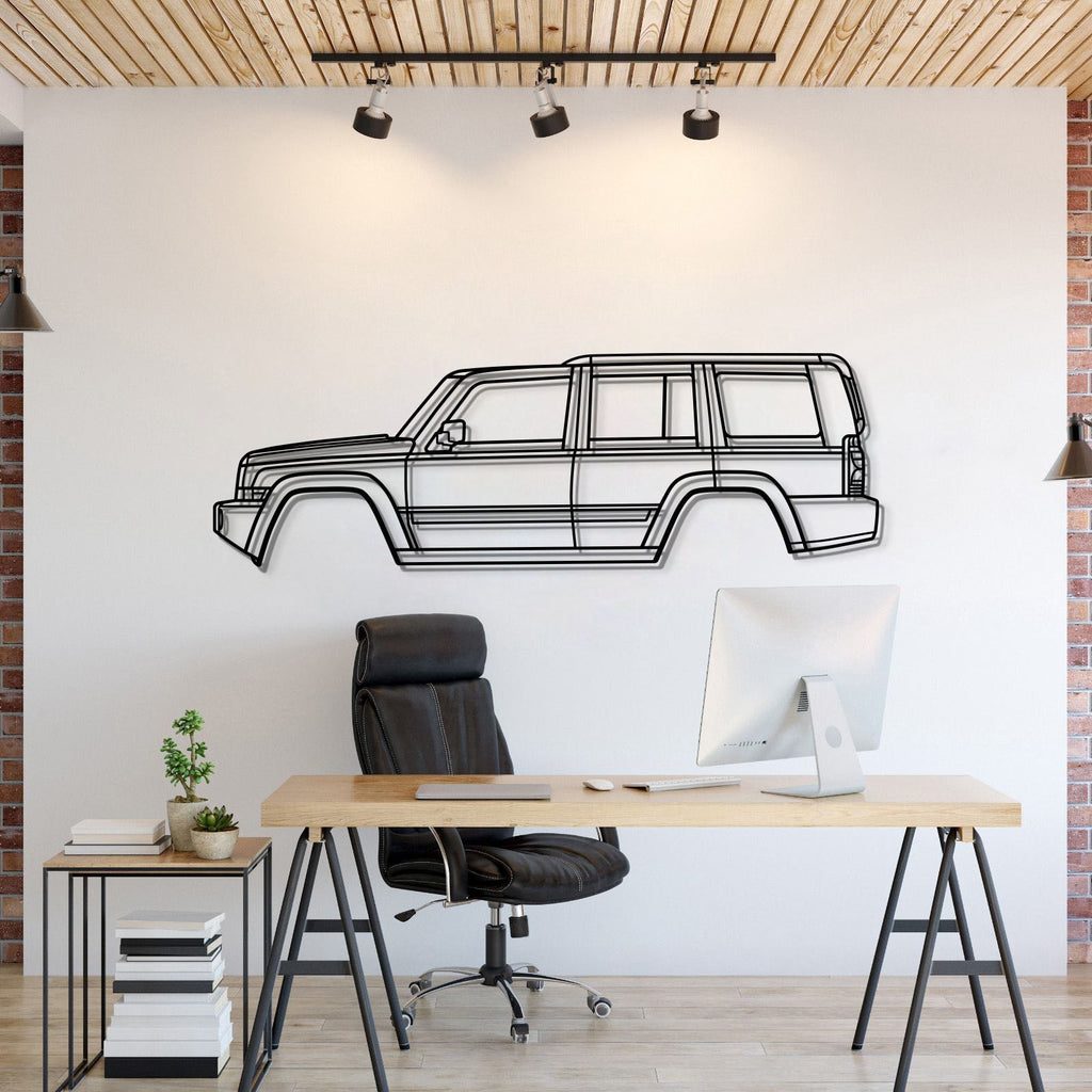 2006 Commander XK (1st Gen) Metal Car Wall Art - MT0329