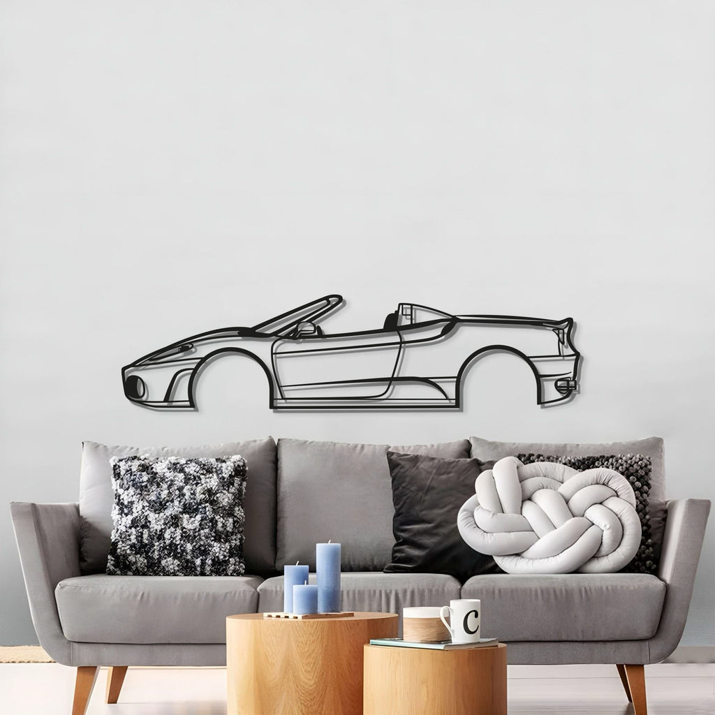 2007 430 Spider Version Metal Car Wall Art - MT0340