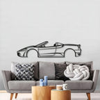 2007 430 Spider Version Metal Car Wall Art - MT0340
