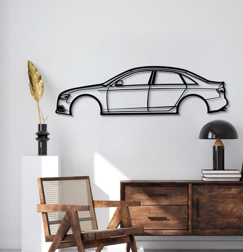 Audi S4 (2009) — Metal Wall Art