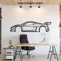 2010 458 Italia Liberty Walk Metal Car Wall Art - MT0397