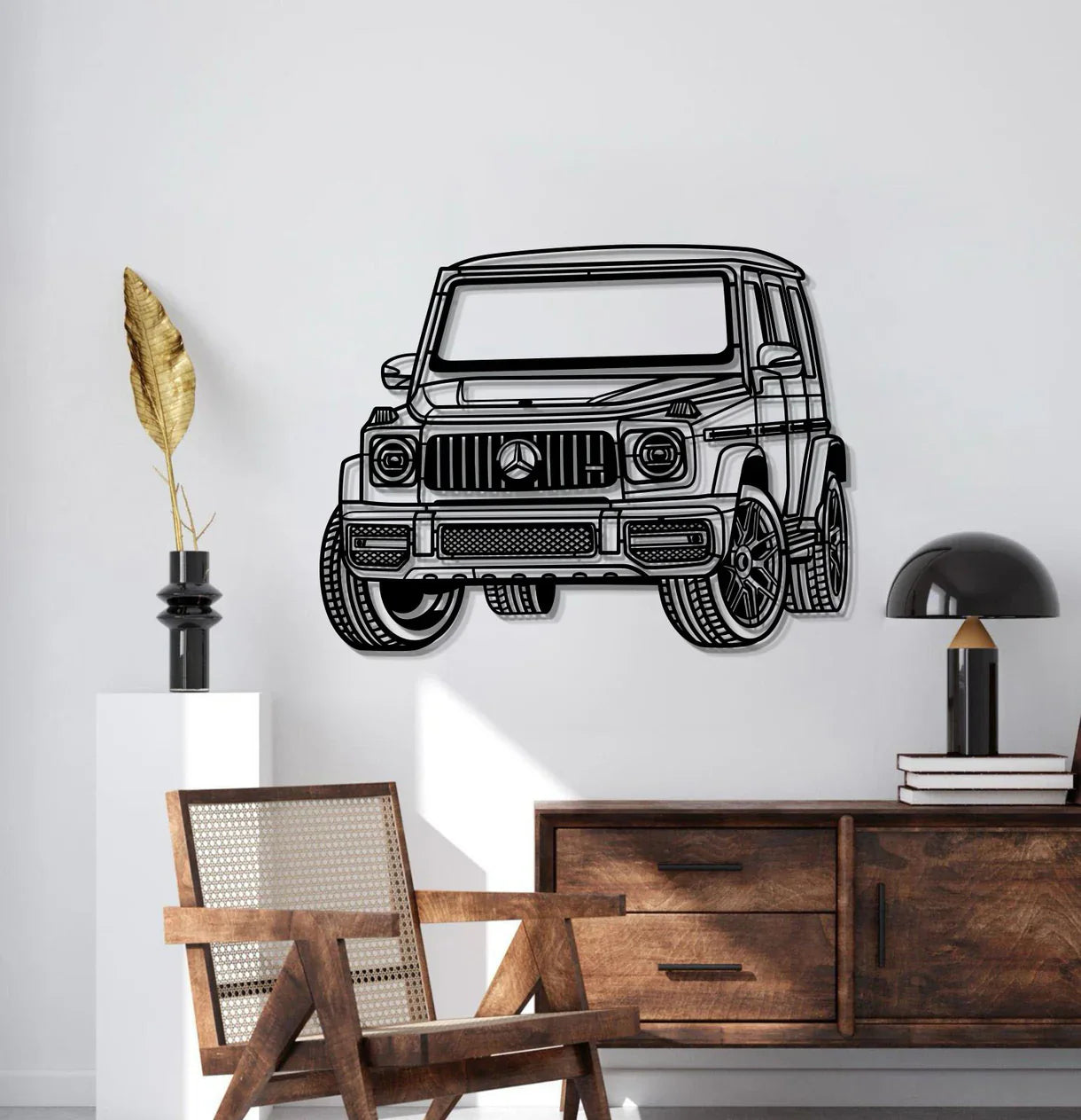 2019 G63 AMG Perspective Metal Car Wall Art