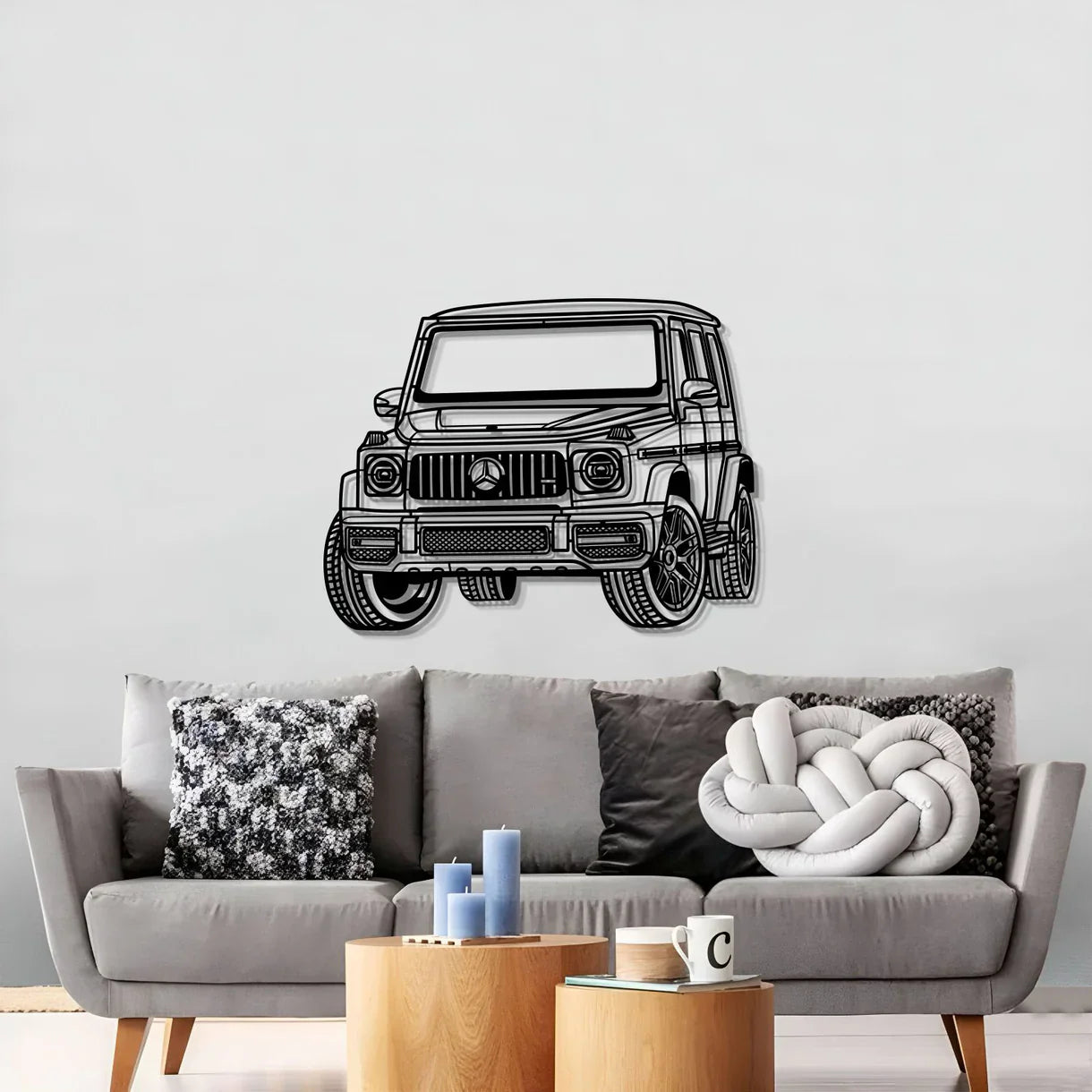 2019 G63 AMG Perspective Metal Car Wall Art