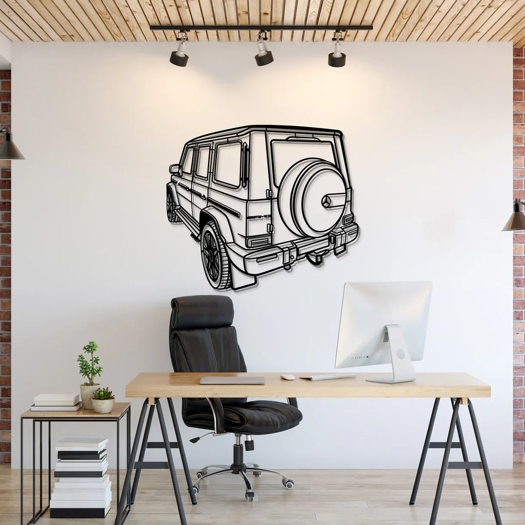 2021 G Class Angle Metal Car Wall Art