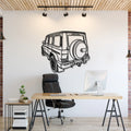2021 G Class Angle Metal Car Wall Art
