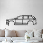 2022 Grand Cherokee WL (5th Gen) Metal Car Wall Art - MT0788