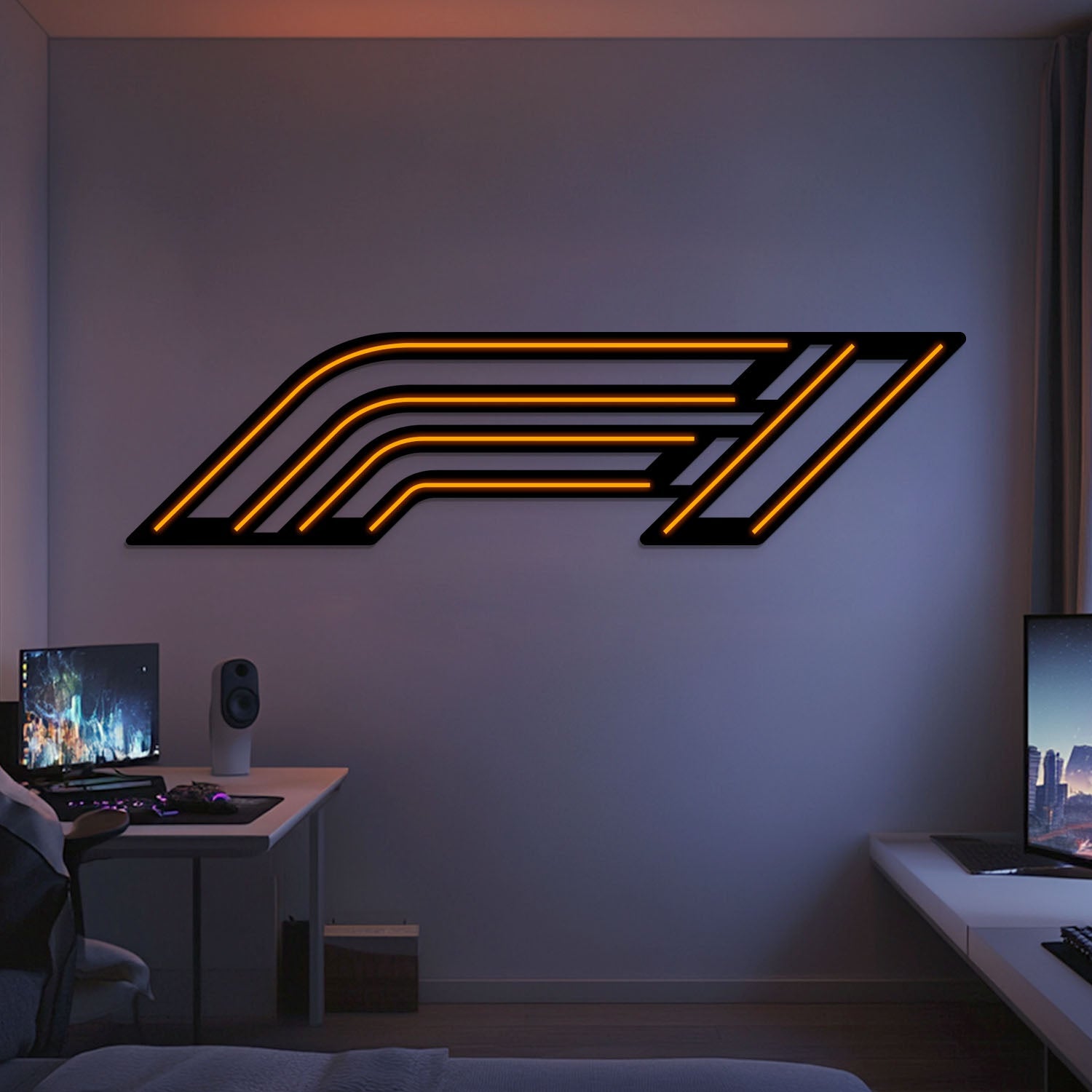 Formula 1 Metal Neon Emblem - MTN0268