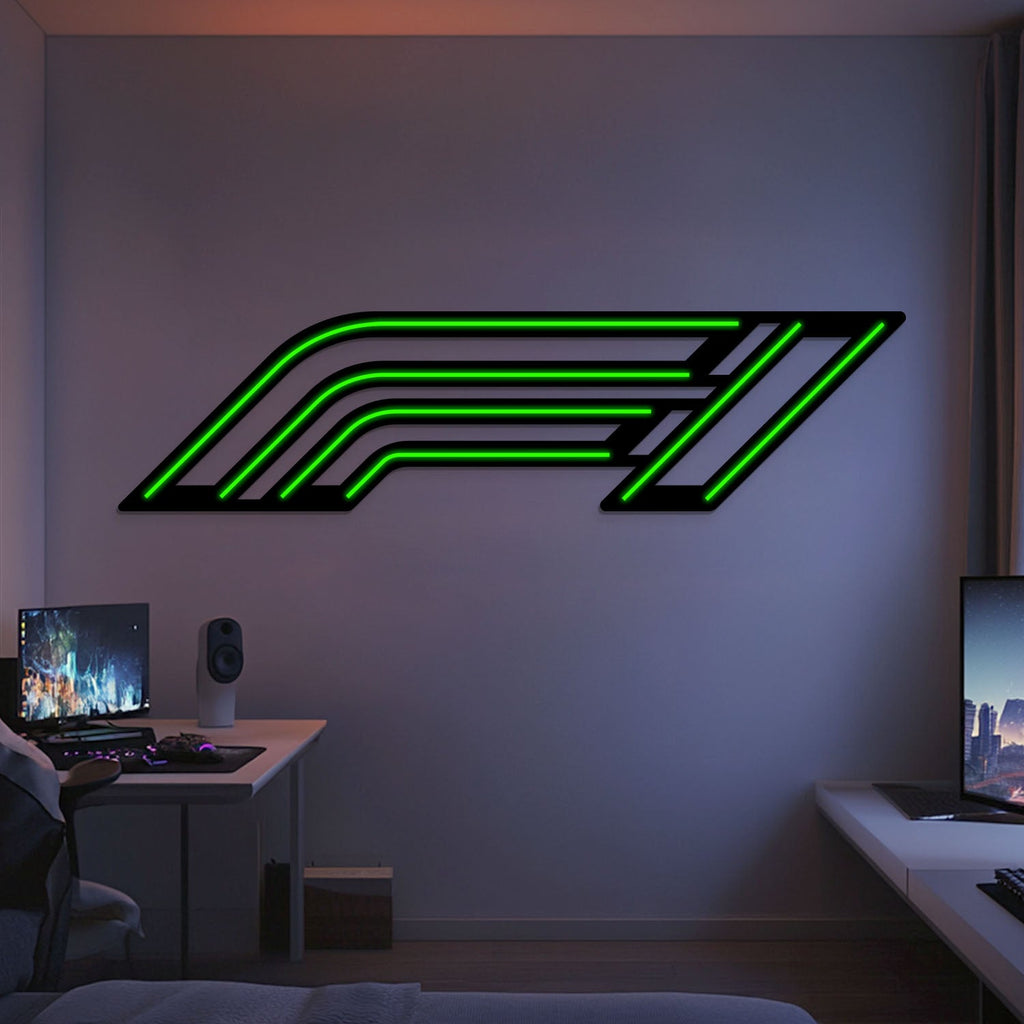 Formula 1 Metal Neon Emblem - MTN0268