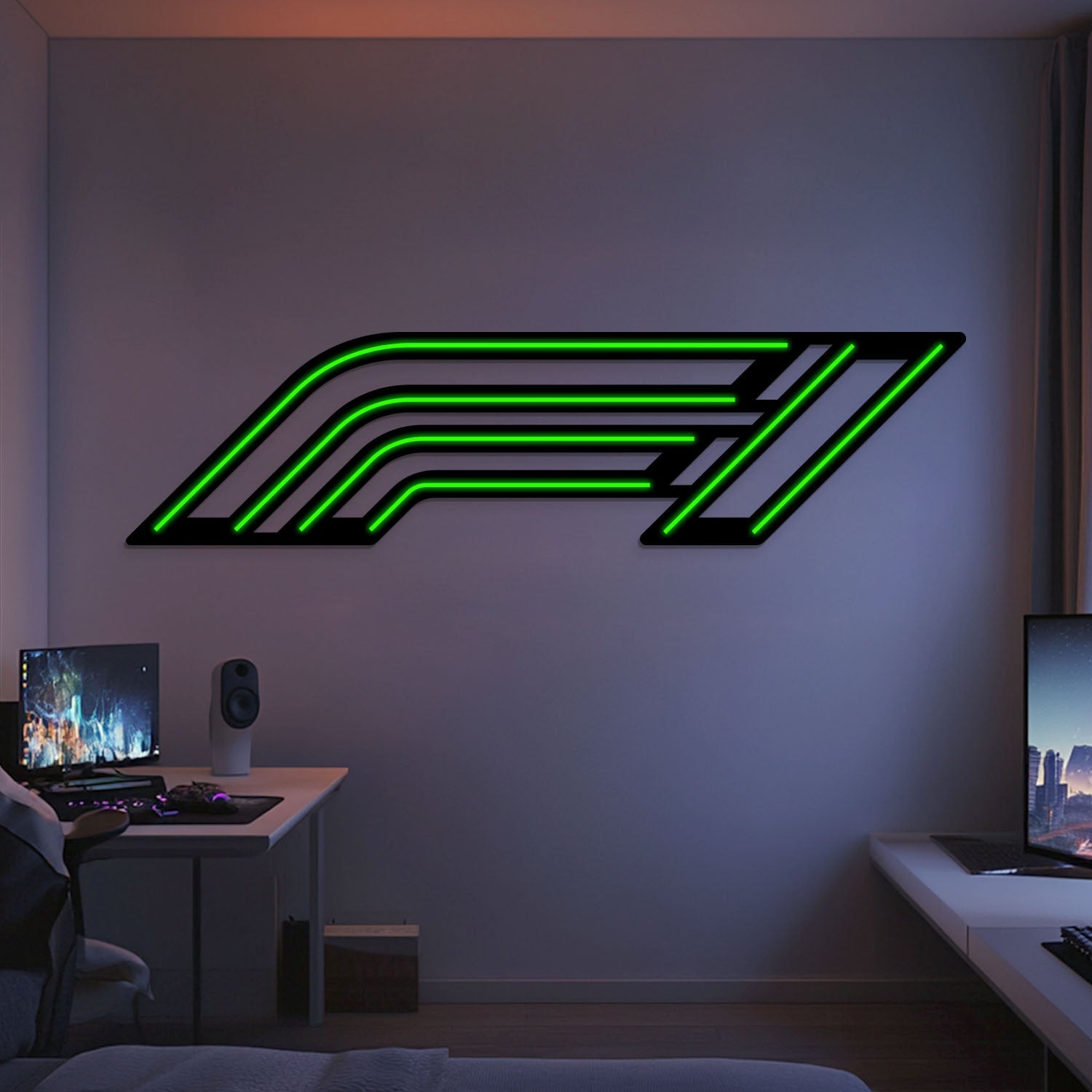 Formula 1 Metal Neon Emblem - MTN0268