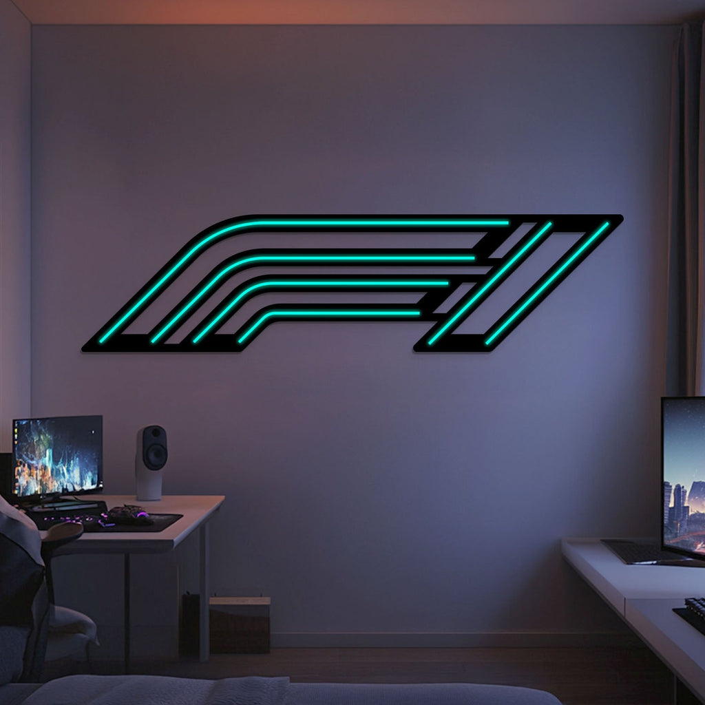 Formula 1 Metal Neon Emblem - MTN0268