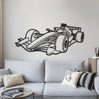 Formula 1 2026 Perspective View Metal Car Wall Art - MT1501