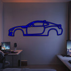 2016 BRZ Metal Neon Car Wall Art - MTN0266