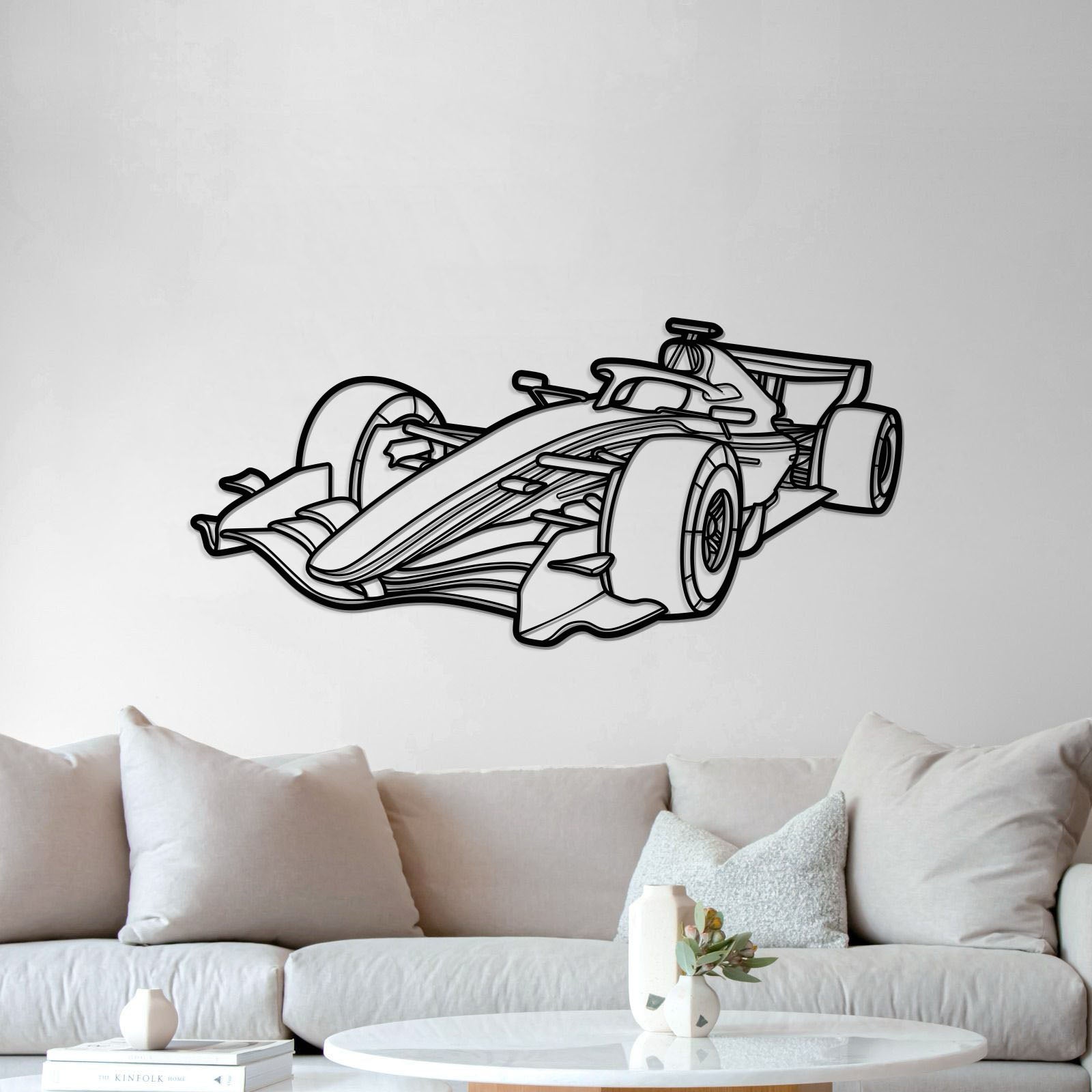 Formula 1 2026 Perspective View Metal Car Wall Art - MT1501