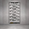 AMG Gen's Metal Neon Car Wall Art - MTN0276