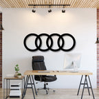 Audi - Metal Emblem - Official Licensed Model Car - MT1025