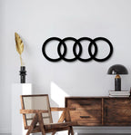 Audi - Metal Emblem - Official Licensed Model Car - MT1025