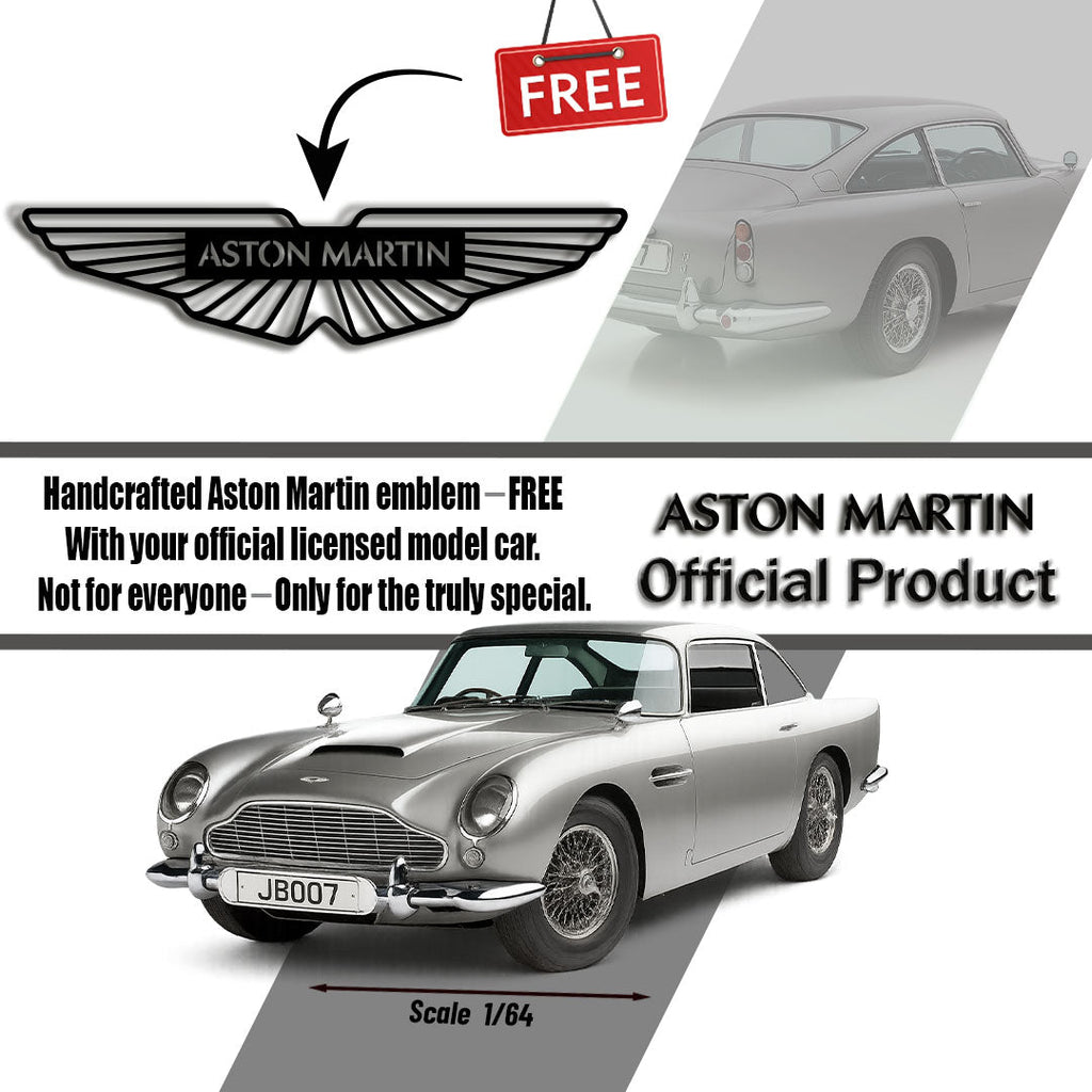 Aston Martin - Metal Emblem - Official Licensed Model Car - MT1026