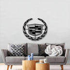 Cadillac - Metal Emblem - Official Licensed Model Car  - MT1030