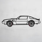 1979 Trans Am Metal Wall Art – Spinning Wheel Edition-KAFMEKA001