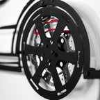 2006 Lancer Evo Metal Wall Art – JDM Steel with Spinning Wheels-KAFMEKA003