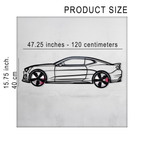 2019 Camaro ZL1 Metal Wall Art – Spinning Wheels Muscle Decor-KAFMEKA005