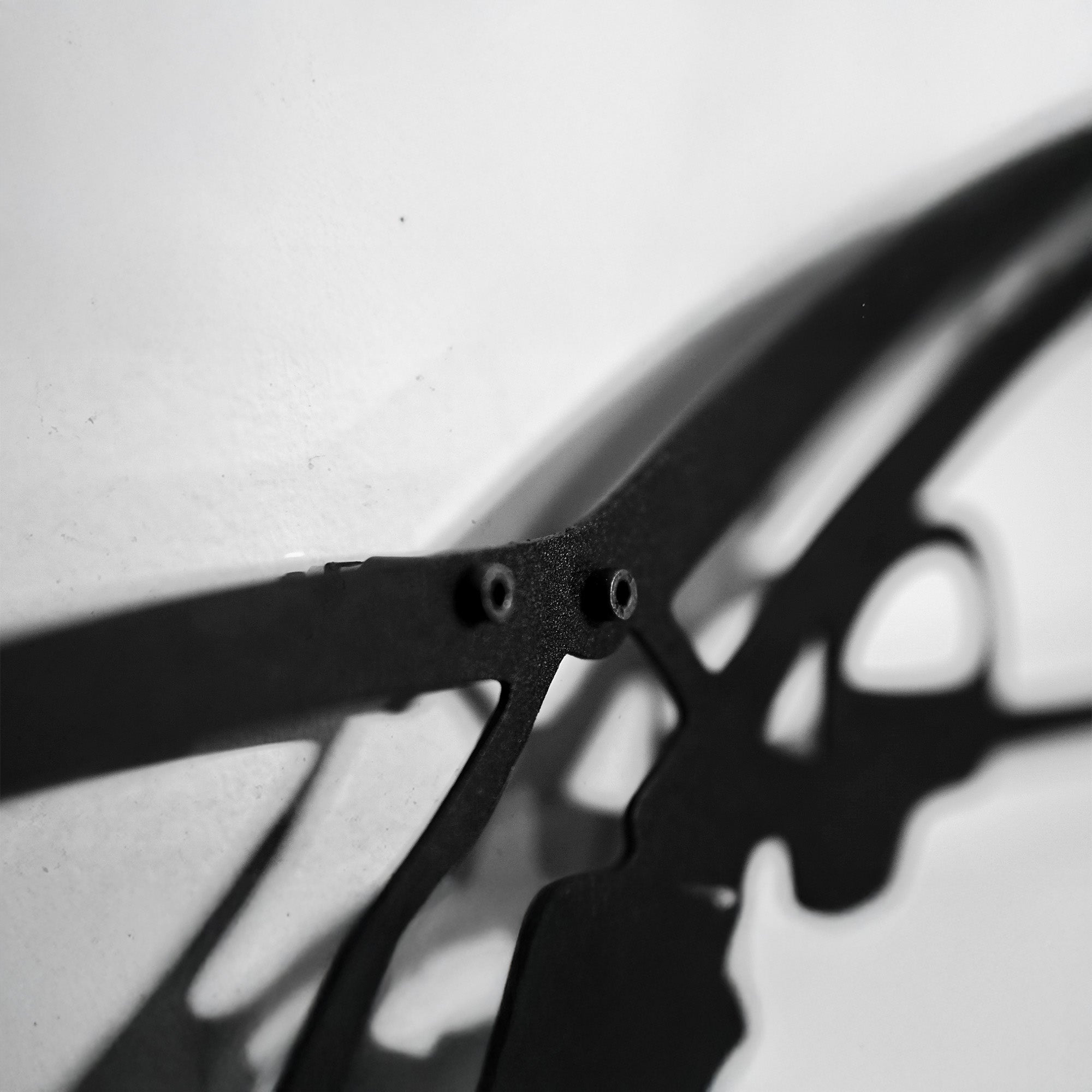2022 Golf GTI Wall Art – Steel Silhouette with Spinning Wheels-KAFMEKA010