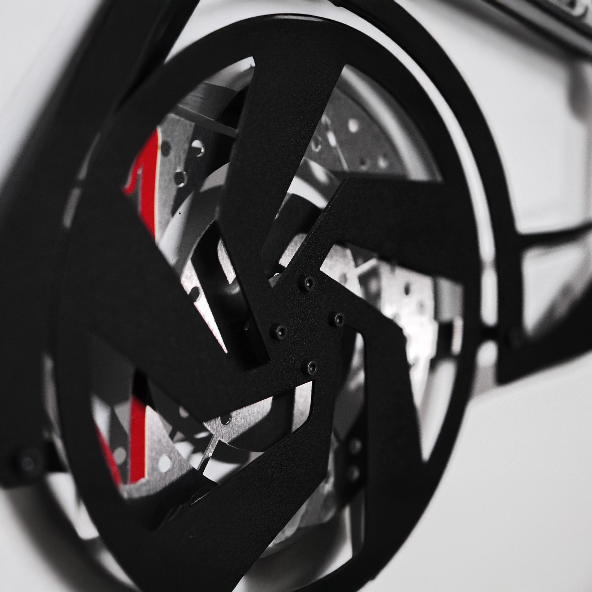 2022 Golf GTI Wall Art – Steel Silhouette with Spinning Wheels-KAFMEKA010