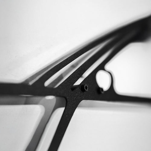 BMW M3 E46 — Spinning Wheels Metal Wall Art