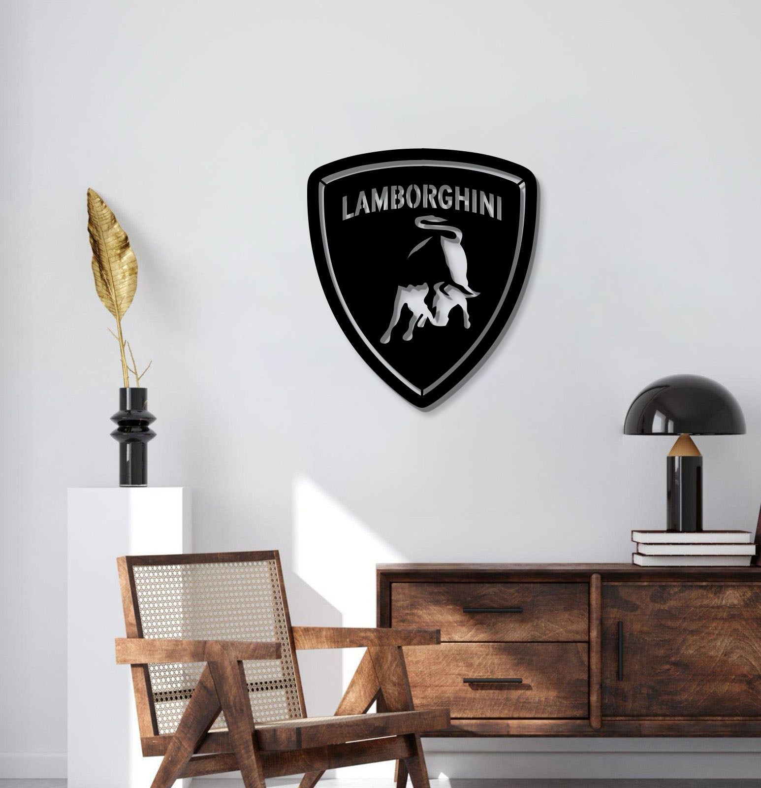 Lamborghini - Metal Emblem - Official Licensed Model Car - MT0997