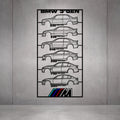 M3 Gen's Metal Neon Car Wall Art - MTN0269